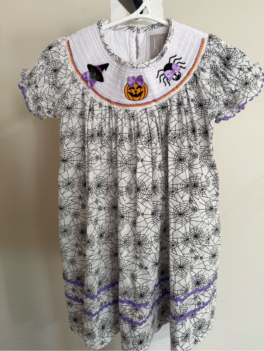 Lil Cactus Smocked Halloween Dress